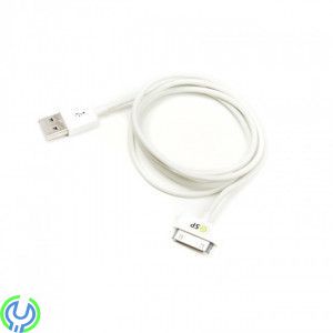 USB LADDKABEL 30-PIN IPHONE 4/4s / IPAD2, USB 2.0 kabel för iPhone 4/4s, iPod och iPad 2., 30-pin, , 