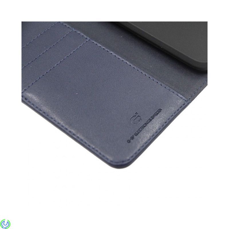 IPHONE X leder fodral COSMOS BLUE, 





IPHONE X GENUINE LEATHER WALLET WITH TPU CASE COSMOS BLUE





, IPHONE X/X