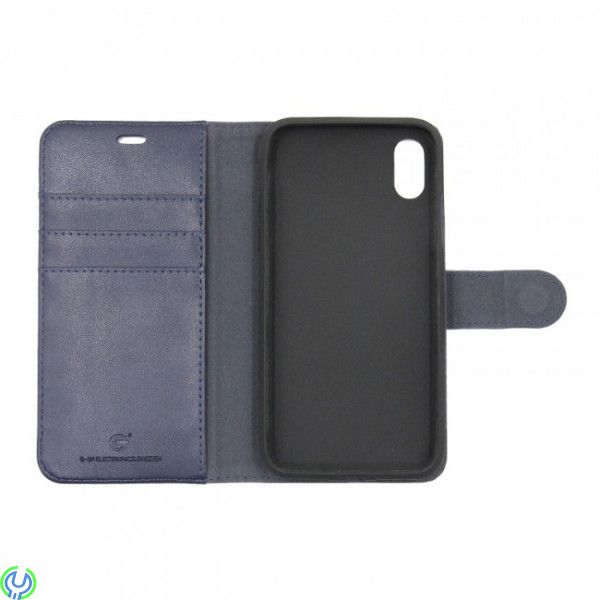 IPHONE X leder fodral COSMOS BLUE, 





IPHONE X GENUINE LEATHER WALLET WITH TPU CASE COSMOS BLUE





, IPHONE X/X