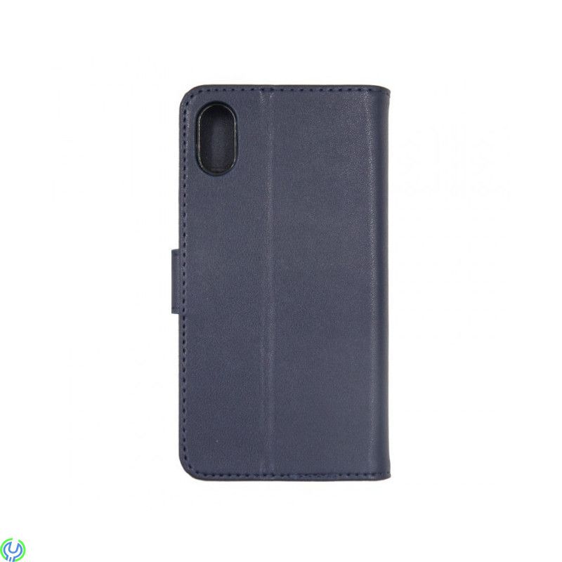 IPHONE X leder fodral COSMOS BLUE, 





IPHONE X GENUINE LEATHER WALLET WITH TPU CASE COSMOS BLUE





, IPHONE X/X