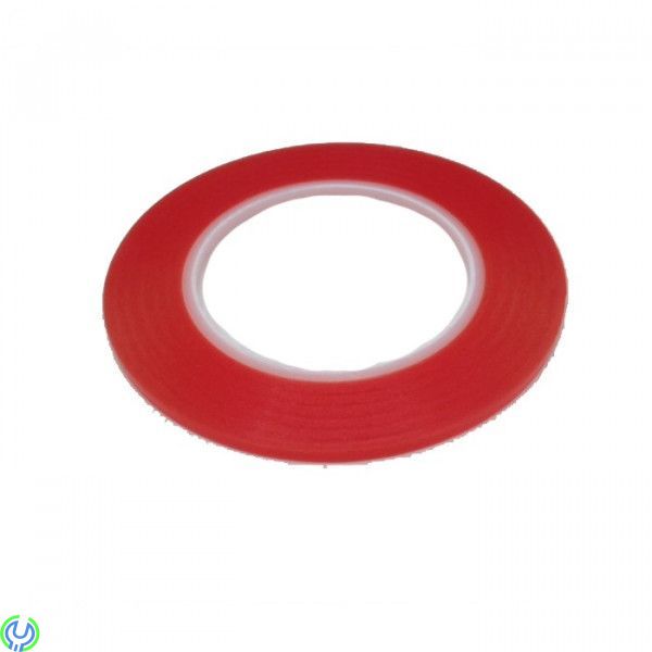 Dubbelhäftande tejp rulle 25m- 0,2 cm, Röd Superstark dubbelhäftande tejp rulle 0,2 cm, iPhone Reservdelar, , Elgruvan