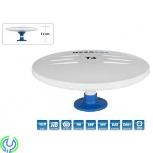 Megasat DVB-T Antenne T4, Megasat DVB-T Antenne T4 för mottagning av VHF-, UHF- och FM-signaler., Camping / Båt -antenner, , Meg