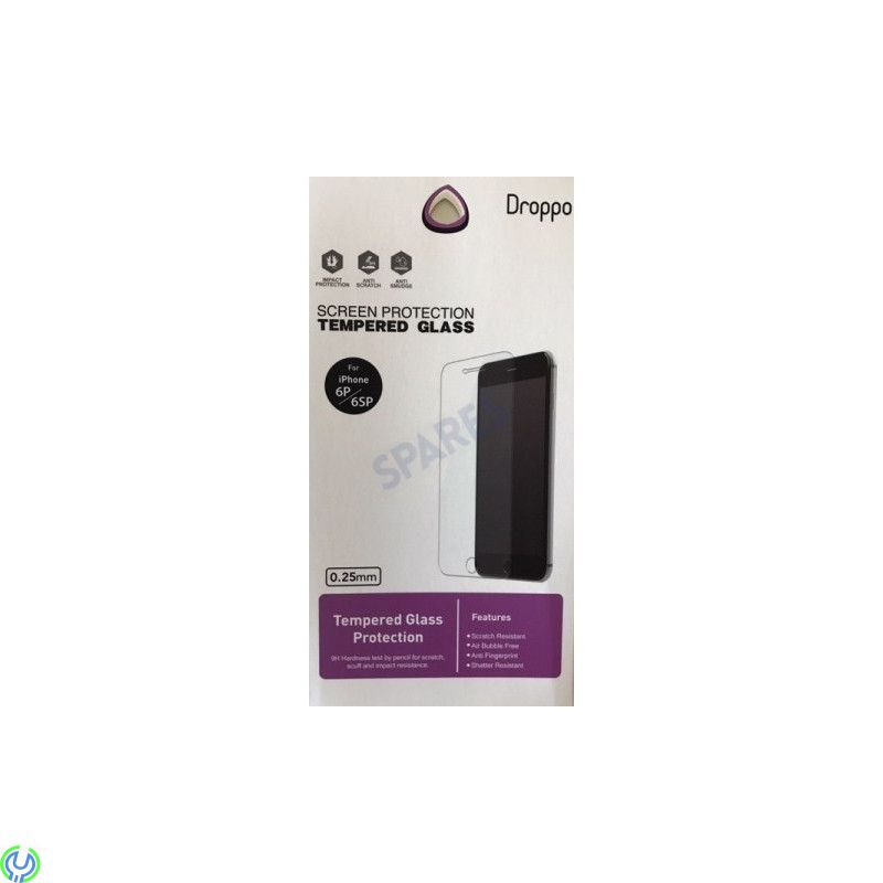 Droppo Tempered Glass 6/6S Plus 0,25 mm, Droppo Tempered Glass 6/6S Plus 0,25 mm, iPhone 6/6S Plus, , Elgruvan