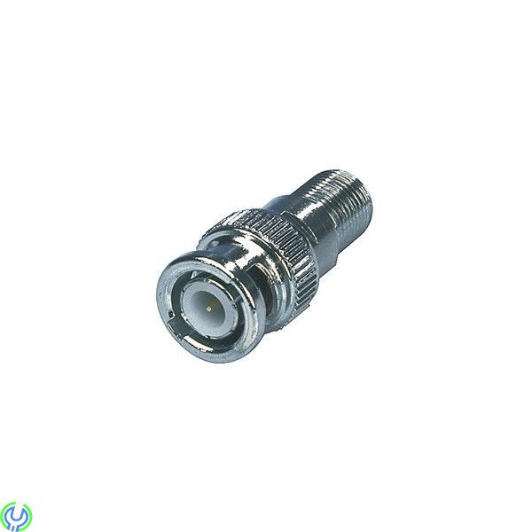 ADAPTER BNC HANE - F HONA, 2pack, BNC hane till F-kontakt hona., Kontakter, , Elgruvan