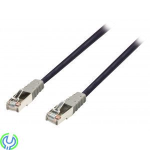 Bandridge - CAT6 F Nätverkskabel RJ45, 0.50 m Blå, Bandridge - CAT6 F Nätverkskabel RJ45, 0.50 m Blå, Nätverk, , Bandridge