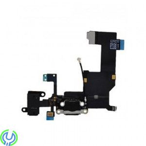 IPhone SE Laddkontakt med Hörlursuttag - Svart, IPhone SE Laddkontakt med Hörlursuttag - Svart, iPhone SE, , 