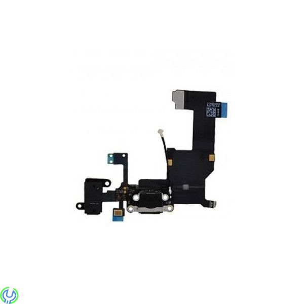 IPhone SE Laddkontakt med Hörlursuttag - Svart, IPhone SE Laddkontakt med Hörlursuttag - Svart, iPhone SE, , 