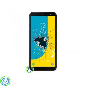 Galaxy J6 (SM-J600F) Original SKÄRMBYTE (Svart), Lyckats att krossa glaset på din Samsung Galaxy J6 2016 (SM-J600F) ?, J6  (SM-J