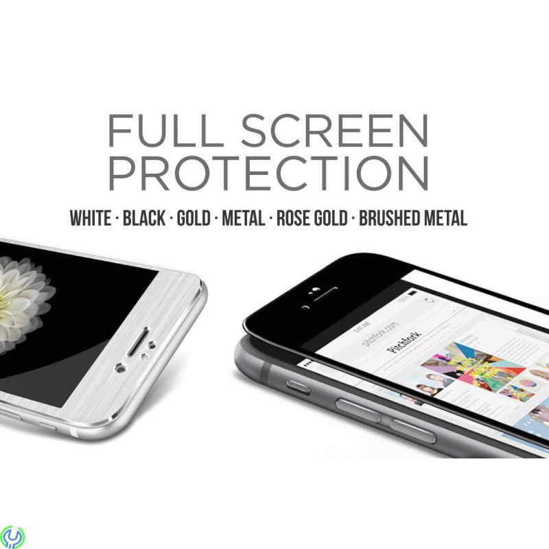 NANOGLASS IPHONE 6/6S SILVER BRUSHED METAL, 
Racing Shield NANOGLASS IPHONE 6/6S SILVER BRUSHED METAL
, iPhone 6/6S, , Racing 