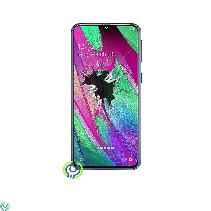 Samsung Galaxy A40, Original SKÄRMBYTE, Svart, Lyckats att krossa glaset på din Galaxy A40, SM-A405?, A40 (SM-A405F), , Samsung