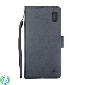 Flip Stand Läderfodral För Samsung A10 Svart, Flip Stand Läderfodral För Samsung A10 Svart, Galaxy A10, , Elgruvan