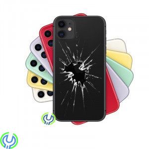 iPhone 11 Baksidebyte, GLAS UTAN RAM, Vi byter ut baksidaglas på din iPhone 11, iPhone 11, , Elgruvan