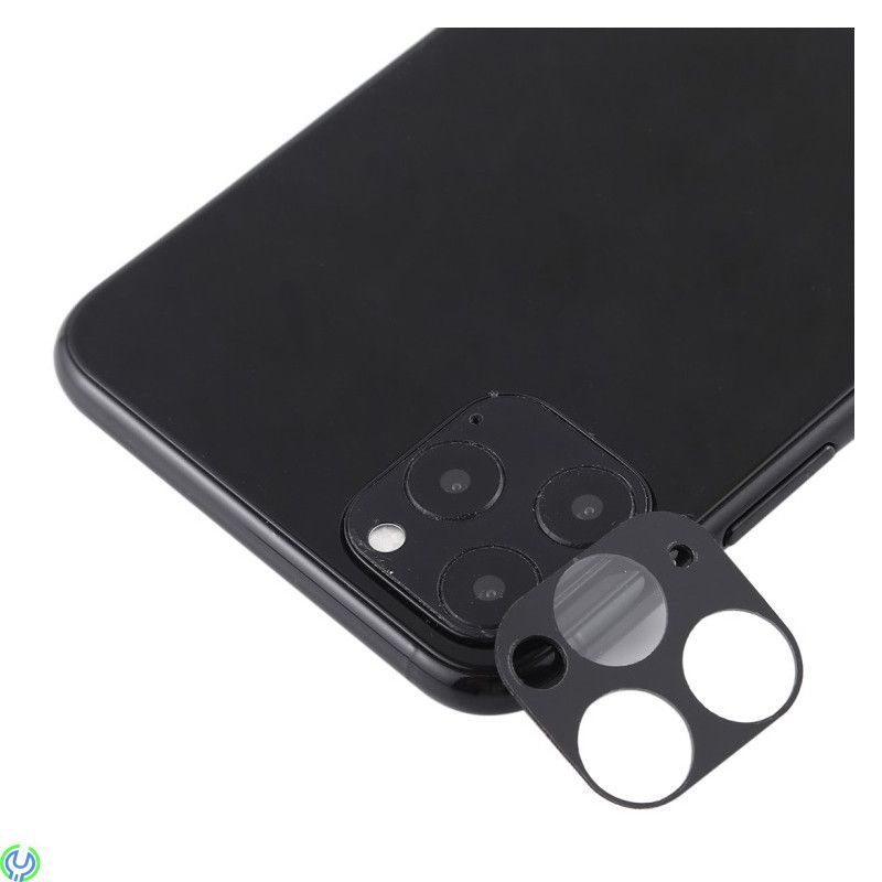 Kameraskydd iPhone 11 Pro/11 Pro Max - Härdat Glas Svart, Camera Glass Lens Protector Film for iPhone 11 Pro/11 Pro Max Black, i