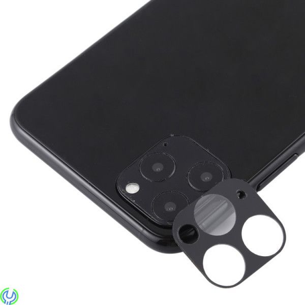Kameraskydd iPhone 11 Pro/11 Pro Max - Härdat Glas Svart, Camera Glass Lens Protector Film for iPhone 11 Pro/11 Pro Max Black, i