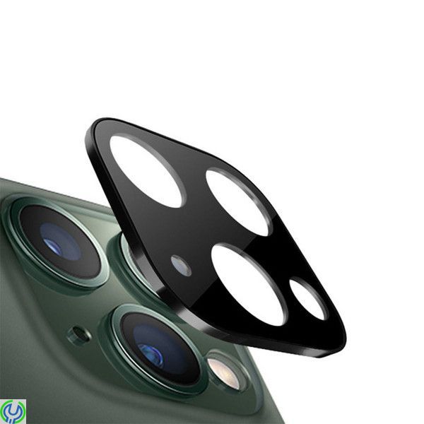 Kameraskydd iPhone 11 Pro/11 Pro Max - Härdat Glas Svart, Camera Glass Lens Protector Film for iPhone 11 Pro/11 Pro Max Black, i