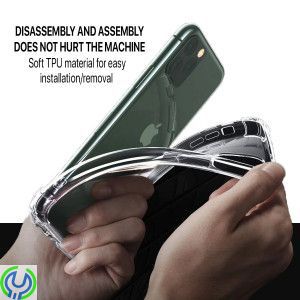 iPhone 12 mini Shockproof Case Transparent, Mobilskal av hög kvalitet Det stötsäkra för Apple iPhone 12 mini, iPhone 12 mini, , 