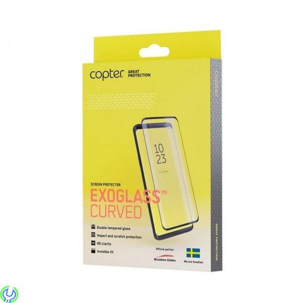 Copter Exoglass Curved för Samsung S20 Plus, Copter Exoglass Curved Skärmskydd för Samsung Galaxy S20 Plus, Galaxy S serie, , Co