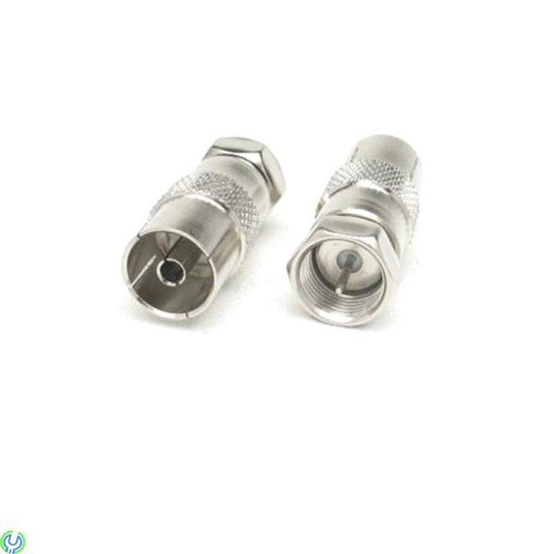 FC-026 - Adapter  F kontakt, 2 pack, FC-026 - Adapter F kontakt,koaxial 9,5mm uttag, F-Kontakter, , Elgruvan