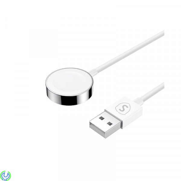 Apple Watch Magnetisk Laddare, 2.5W, 1.2m, Magnetisk Laddare för Apple Watch, 2.5W, 1.2m - Vit, Apple Watch laddare, , SIGN