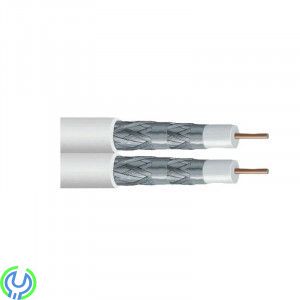 Chess Koaxial-Kabel RG 6- Twin,120 dB, CHESS KOAXKABEL RG 6-90 TWIN, Kabel & Kontakt, , Elgruvan