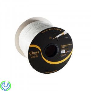 Chess Koaxial-Kabel RG 6- Twin,120 dB, CHESS KOAXKABEL RG 6-90 TWIN, Kabel & Kontakt, , Elgruvan