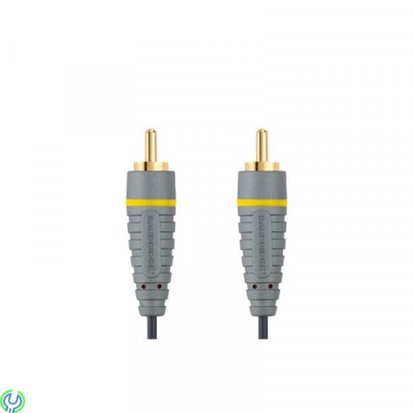 Bandridge Blue 3RCA - 3RCA 5m, Ansluter AV AMP- och andra anordningar till en projektor eller TV., Kabel & Kontakt, , Bandridge