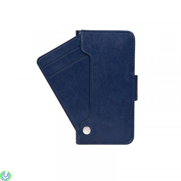 iPhone 11 Pro PU Läder fodral Blå, iPhone 11 Pro Flip Stand PU Läder fodral Blå, iPhone 11 Pro, , Elgruvan