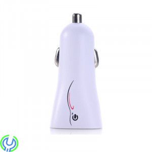 Billaddare 2,4 A Vit, CAR CHARGER 2,4 A Vit


, Kablar & Laddare, , Elgruvan