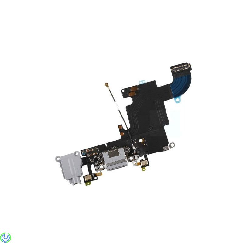 IPhone 6S Laddkontakt, IPhone 6S Laddkontakt och Hörlursuttag - Ljusgrå, iPhone 6S, , Elgruvan
