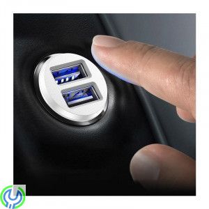 MINI SMART DUBBEL USB BILLADDARE 3.1A, BASEUS GRAIN MINI SMART DUBBEL USB BILLADDARE - 3.1A - SVART


, Kablar & Laddare, , B