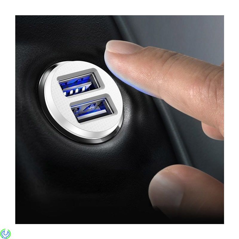 MINI SMART DUBBEL USB BILLADDARE 3.1A, BASEUS GRAIN MINI SMART DUBBEL USB BILLADDARE - 3.1A - SVART


, Kablar & Laddare, , B