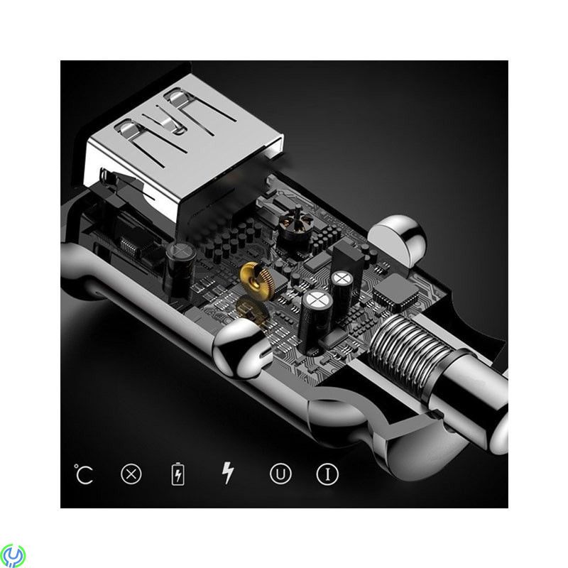 MINI SMART DUBBEL USB BILLADDARE 3.1A, BASEUS GRAIN MINI SMART DUBBEL USB BILLADDARE - 3.1A - SVART


, Kablar & Laddare, , B