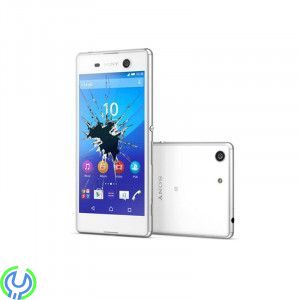 XPERIA M5 Skärmbyte, Original, Vi byter ut din trasiga skärm på din Sony Xperia M5., Andra modeller, , SONY