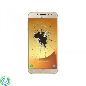 Galaxy J7 (J730F) skärmbyte Original guld, Lyckats att krossa glaset på din Samsung Galaxy J7 2017 (SM-J730F) ? , J7  (SM-J710/J