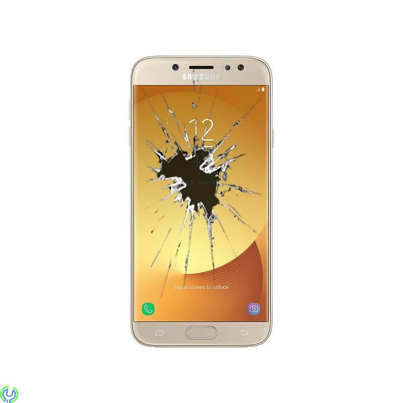 Galaxy J7 (J730F) skärmbyte Original guld, Lyckats att krossa glaset på din Samsung Galaxy J7 2017 (SM-J730F) ? , J7  (SM-J710/J