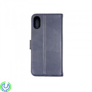 iPhone XS MAX Mobilfodral äkta Läder, Blå, Mobilfodral äkta Läder för iPhone XS MAX, Blå, iPhone Mobilskal/Fodral, , Elgruvan