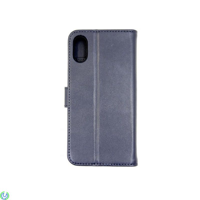 iPhone XS MAX Mobilfodral äkta Läder, Blå, Mobilfodral äkta Läder för iPhone XS MAX, Blå, iPhone Mobilskal/Fodral, , Elgruvan