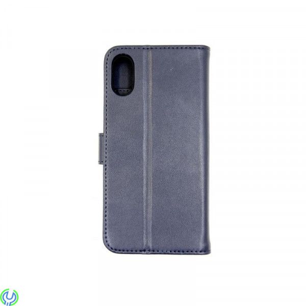 iPhone XS MAX Mobilfodral äkta Läder, Blå, Mobilfodral äkta Läder för iPhone XS MAX, Blå, iPhone Mobilskal/Fodral, , Elgruvan