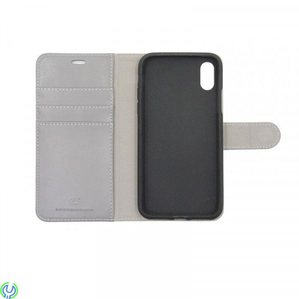 IPHONE X ÄKTA LÄDERFODRAL Grå, IPHONE X ÄKTA LÄDERFODRAL Grå, iPhone X modeller, , Elgruvan