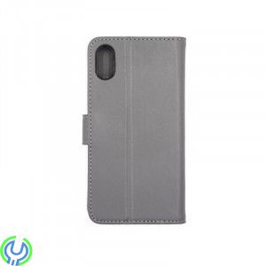 IPHONE X ÄKTA LÄDERFODRAL Grå, IPHONE X ÄKTA LÄDERFODRAL Grå, iPhone X modeller, , Elgruvan