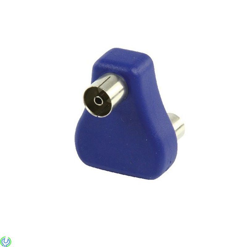 ANTENNKOPPLARE HONA - 2x HANE, Coax hona - 2x koax hane coupler med nickelpläterade anslutningar., Vägguttag, , HQ