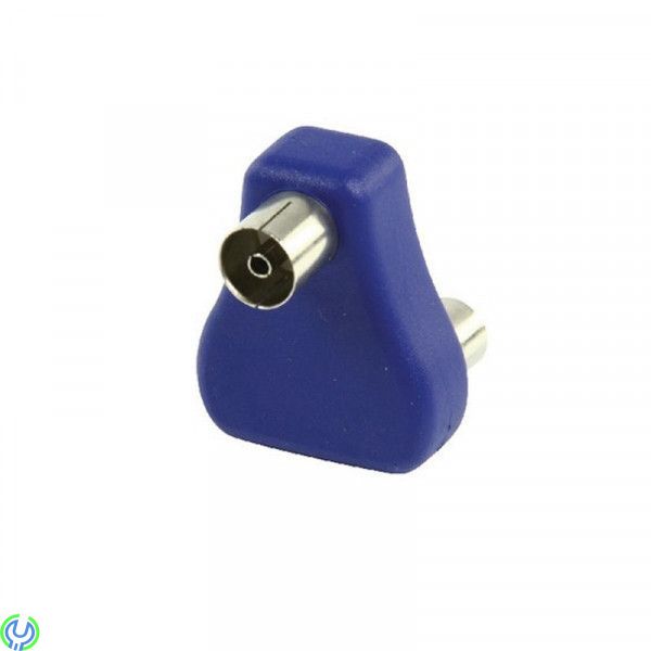 ANTENNKOPPLARE HONA - 2x HANE, Coax hona - 2x koax hane coupler med nickelpläterade anslutningar., Vägguttag, , HQ