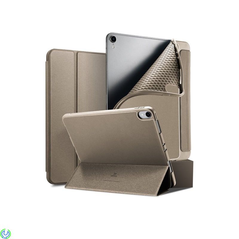 Fodral för iPad Pro 11" (2018) Dux Tri-fold - Guld, Vikbart fodral som skyddar din surfplatta., iPad fodral, , DUX DUCIS