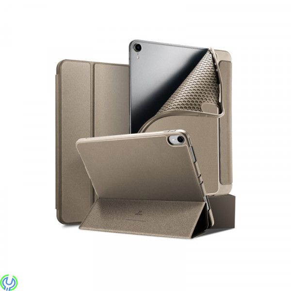 Fodral för iPad Pro 11" (2018) Dux Tri-fold - Guld, Vikbart fodral som skyddar din surfplatta., iPad fodral, , DUX DUCIS