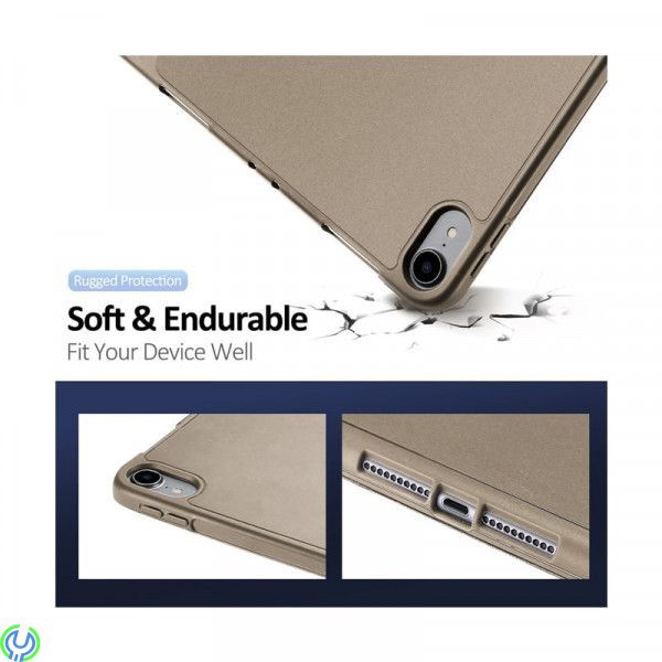Fodral för iPad Pro 11" (2018) Dux Tri-fold - Guld, Vikbart fodral som skyddar din surfplatta., iPad fodral, , DUX DUCIS