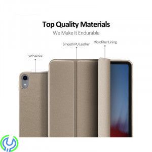 Fodral för iPad Pro 11" (2018) Dux Tri-fold - Guld, Vikbart fodral som skyddar din surfplatta., iPad fodral, , DUX DUCIS