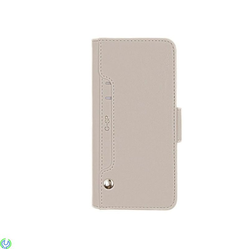 iPhone 11 Pro Fodral i PU Läder, G-SP Flip Stand PU Leather Kickstand Card Case Grey For iPhone 11 Pro, iPhone 11 Pro, , Elgruva