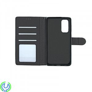 Samsung S20 Plus Läderplånboksfodral, Flip Stand Leather Wallet Case For Samsung Galaxy S20 Plus Black., Galaxy S20, , 