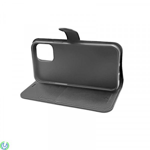 iPhone 12 Pro Max äkta Läder Mobilfodral, G-SP Flip Stand Läderfodral Svart för iPhone 12 Pro Max, iPhone 12 Pro Max, , RVELON