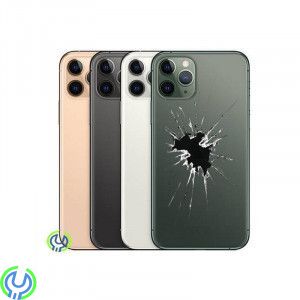 iPhone 11 Pro  Baksidebyte, Original, Vi byter ut hela baksidan på din iPhone 11 Pro inkl. kameralins så den blir som helt ny., 